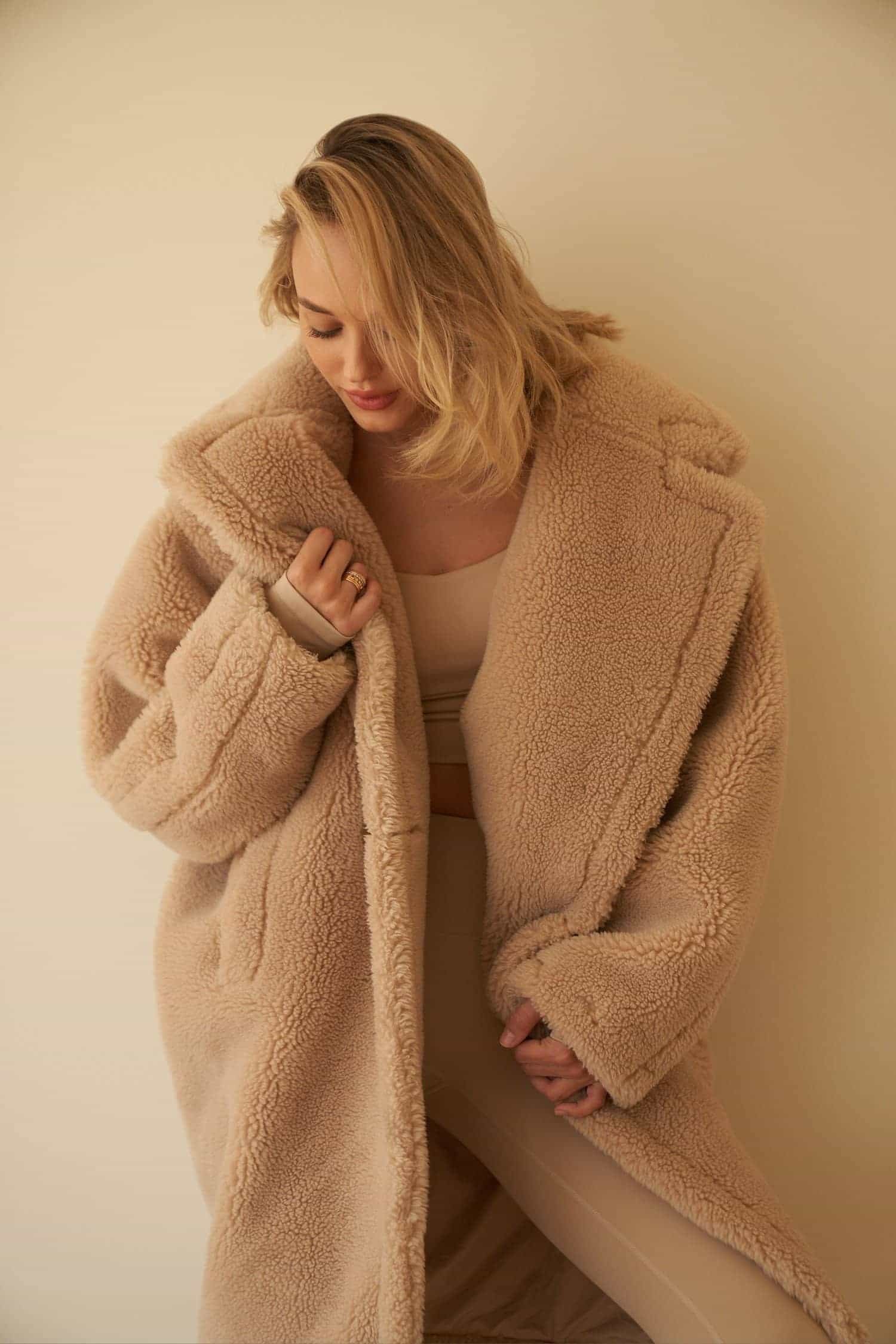 Loft teddy coat best sale